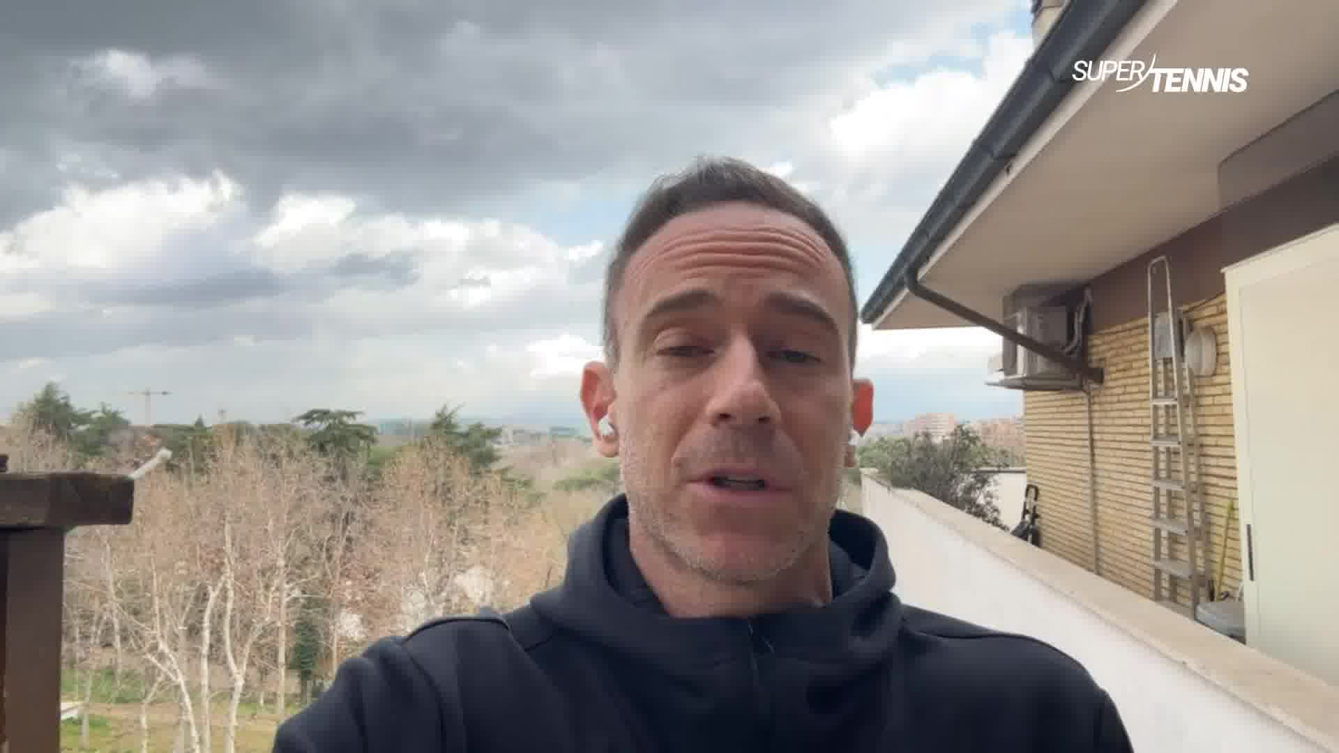 Volandri: "E' straordinario, e continua a migliorare"